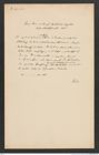 k.k. naturhistorisches Hofmuseum, Intendanzakten 1885-1896 (Hauer), Aktenzahl Z.203/1887, Seite 1